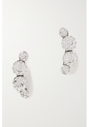 Isabel Marant - A Wild Shore Silver-tone Crystal Earrings - One size