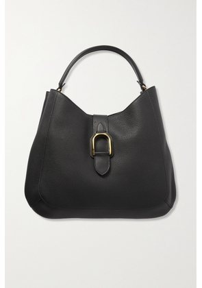 Ralph Lauren Collection - Welington Medium Textured-leather Shoulder Bag - Black - One size