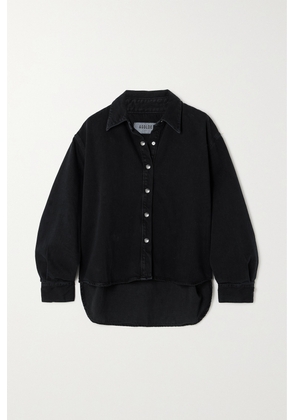 AGOLDE - Aiden Denim Shirt - Black - x small,small,medium,large,x large