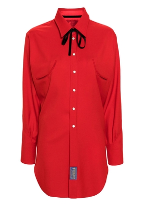 Maison Margiela x Pendleton reversible wool shirt - Red