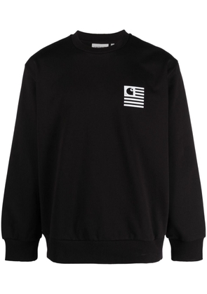 Carhartt WIP logo-print sweatshirt - Black