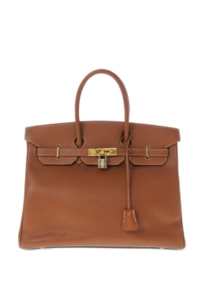 Hermès 2004 pre-owned Birkin Retournè 35 handbag - Brown
