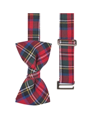 Trotters Cotton Tartan Bow Tie