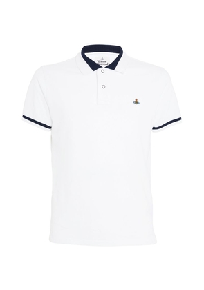Vivienne Westwood Orb-Embroidered Polo Shirt