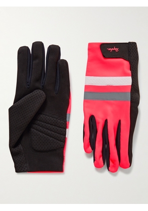 Rapha - Brevet Reflective-Trimmed Polartec® Power Shield® Pro Cycling Gloves - Men - Pink - M