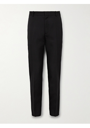 Alexander McQueen - Slim-Fit Wool Barathea Suit Trousers - Men - Black - IT 46