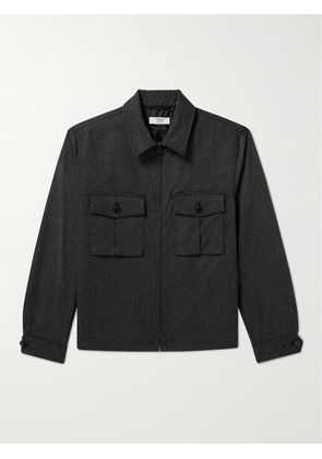 Theory - Lucas Ossendrijver Pinstriped Flannel Jacket - Men - Black - S