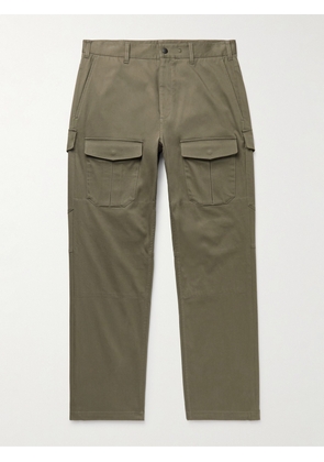 Rag & Bone - Flynt Straight-Leg Cotton-Blend Cargo Trousers - Men - Green - UK/US 30