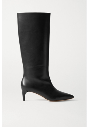 Loeffler Randall - Gloria Leather Knee Boots - Black - US5,US5.5,US6,US6.5,US7,US7.5,US8,US8.5,US9,US9.5,US10,US10.5,US11,US11.5