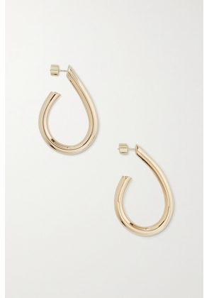 Jennifer Fisher - Teardrop Samira Mini Gold-plated Hoop Earrings - One size
