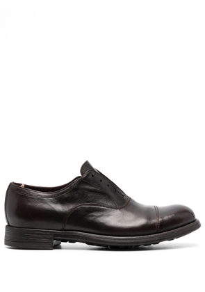 Officine Creative Chronicle leather Oxford shoes - Brown