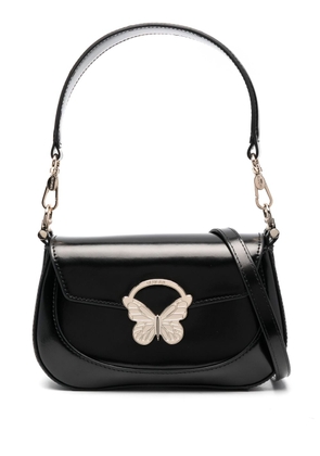 Blugirl butterfly-plaque leather bag - Black