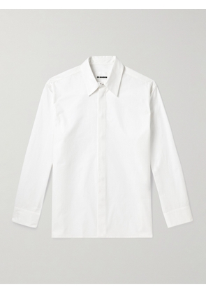 Jil Sander - Cotton-Poplin Shirt - Men - White - EU 38