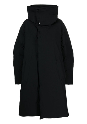 IRO funnel-neck padded coat - Black