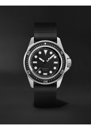 UNIMATIC - Model One Limited Edition Automatic 41.5mm Stainless Steel and TPU Watch, Ref. No. U1S-PD3 - Men - Black