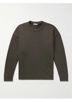 The Row - Ezan Cotton-Jersey Sweatshirt - Men - Green - S