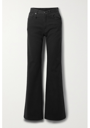 R13 - Jane Cotton-blend Corduroy Straight-leg Pants - Black - 24,25,26,27,28,29,30,31
