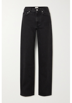 LOULOU STUDIO - + Net Sustain Samur High-rise Organic Straight-leg Jeans - Gray - 24,25,26,27,28