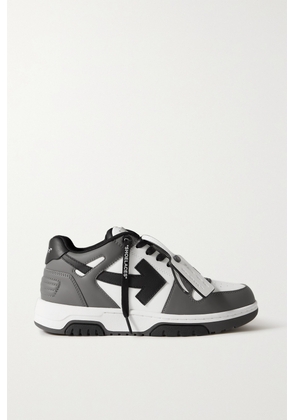 Off-White - Out Of Office Leather Sneakers - Gray - IT36,IT37,IT38,IT39
