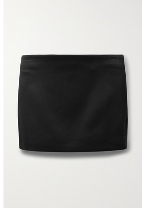 KHAITE - Jett Jersey Mini Skirt - Black - US0,US2,US4,US6,US8,US10,US12