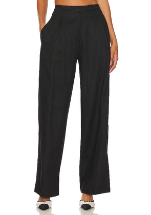 FAITHFULL THE BRAND Cedros Pant in Black. Size M, S, XL.