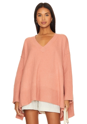 Free People Orion Tunic Sweater in Pink. Size M, S, XS.