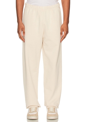 Obey Lowercase Pigment Sweatpant in Cream. Size XL.
