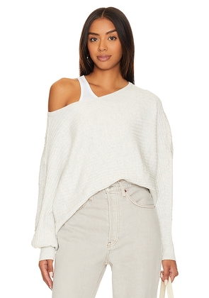 Free People Sublime Pullover in Ivory. Size XL.