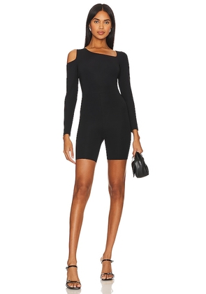 Wolford Warm Up Jumpsuit in Black. Size 36/4, 38/6.