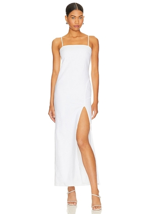 SNDYS Palmer Dress in White. Size M, S.