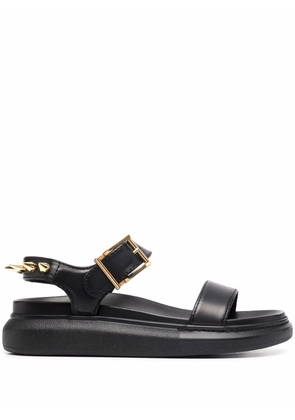 Alexander McQueen stud-embellished open-toe sandals - Black