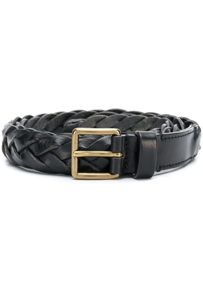 Officine Creative Vacchetta Strip belt - Black