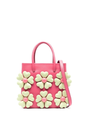 Moschino floral mini tote bag - Pink