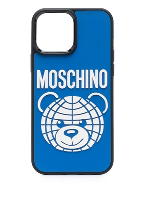 Moschino Teddy Bear iPhone 12 Pro Max case - Blue