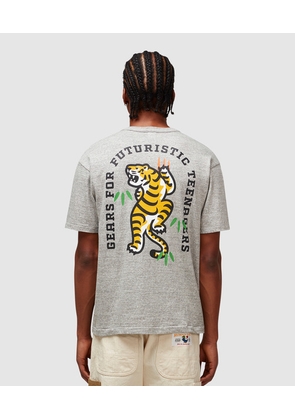 Pocket #2 back tiger print t-shirt