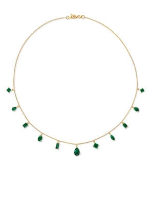 House of Meraki 18kt yellow gold Vania emerald necklace