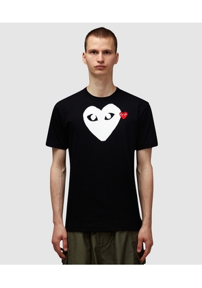 Double heart logo t-shirt