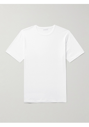 Sunspel - Sea Island Cotton-Jersey T-Shirt - Men - White - S