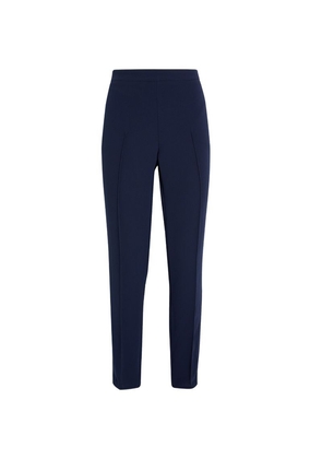 Edeline Lee Flat Front High-Rise Skinny Trousers