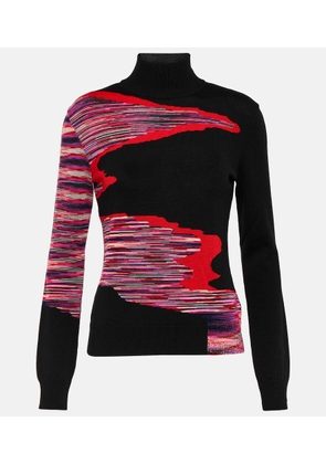 Missoni Space-dyed wool turtleneck sweater