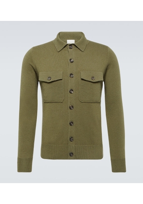 Allude Wool and cashmere overshirt