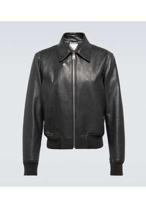 Bottega Veneta Leather blouson jacket
