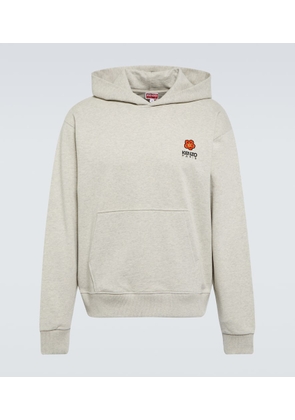 Kenzo Logo cotton jersey hoodie