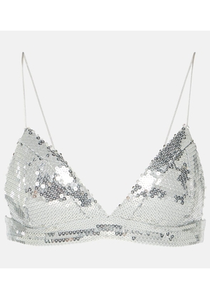 Alex Perry Sequined bralette