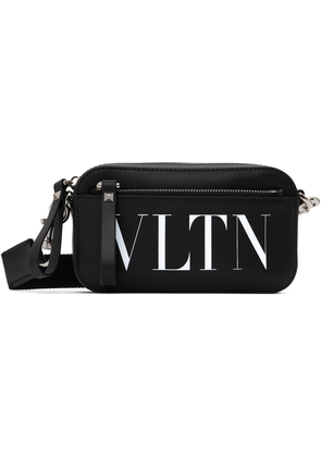 Valentino Garavani Black VLTN Messenger Bag