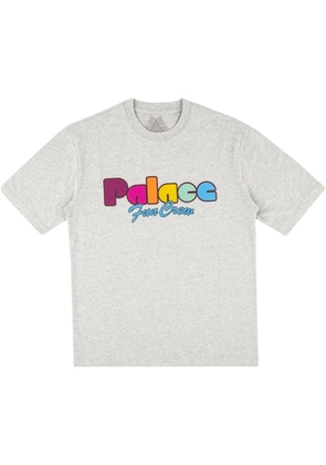 Palace Fun logo-print T-shirt - Grey