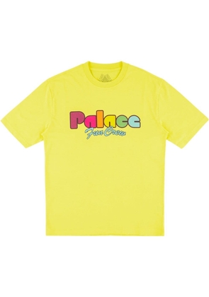 Palace Fun logo-print T-shirt - Yellow