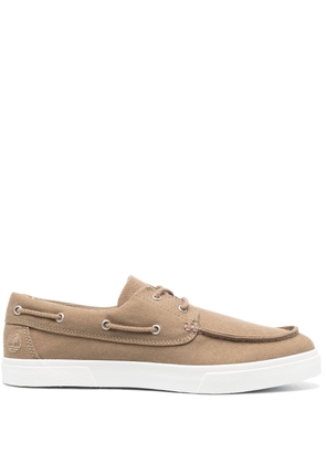 Timberland lace-up almond-toe boat shoes - Neutrals