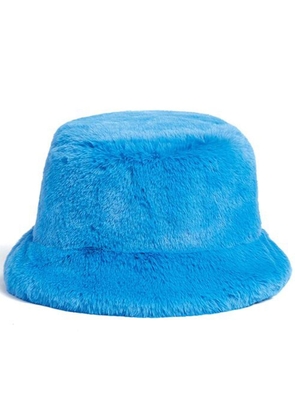 Apparis Amara faux-fur bucket hat - Blue