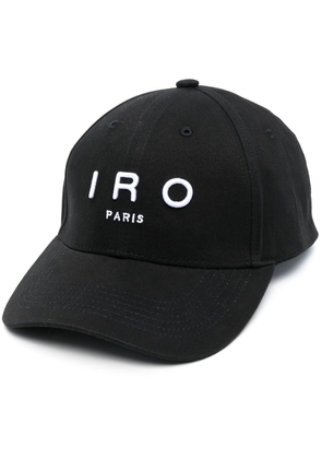 IRO logo-print baseball cap - Black